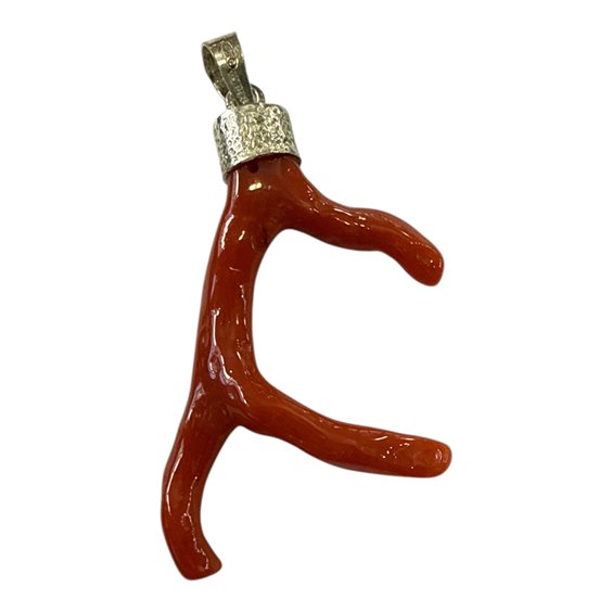 Anhänger Mandile 1922 Dame Coralli in Silber Corallo 2MCIC42 - 2MCIC42